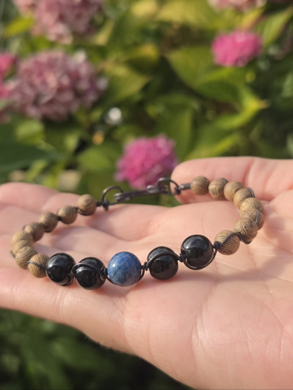 Handcrafted Copper & Beads Bohemian Style Bracelet